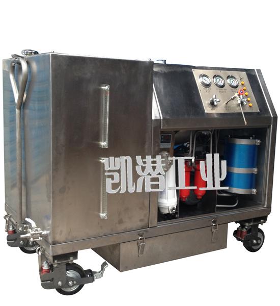 航空液壓油專用真空濾油機.jpg 凱潛牌---航空液壓油專用真空濾油機特點